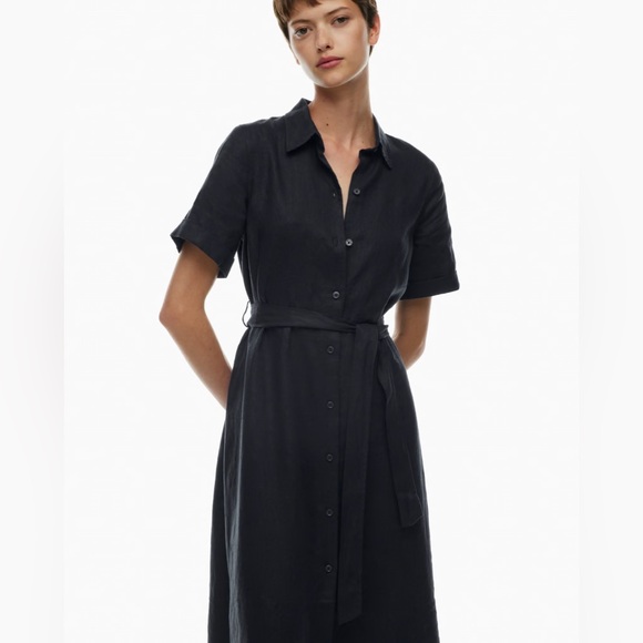 Aritzia Wilfred Eleta Linen Maxi Dress - Picture 14 of 16
